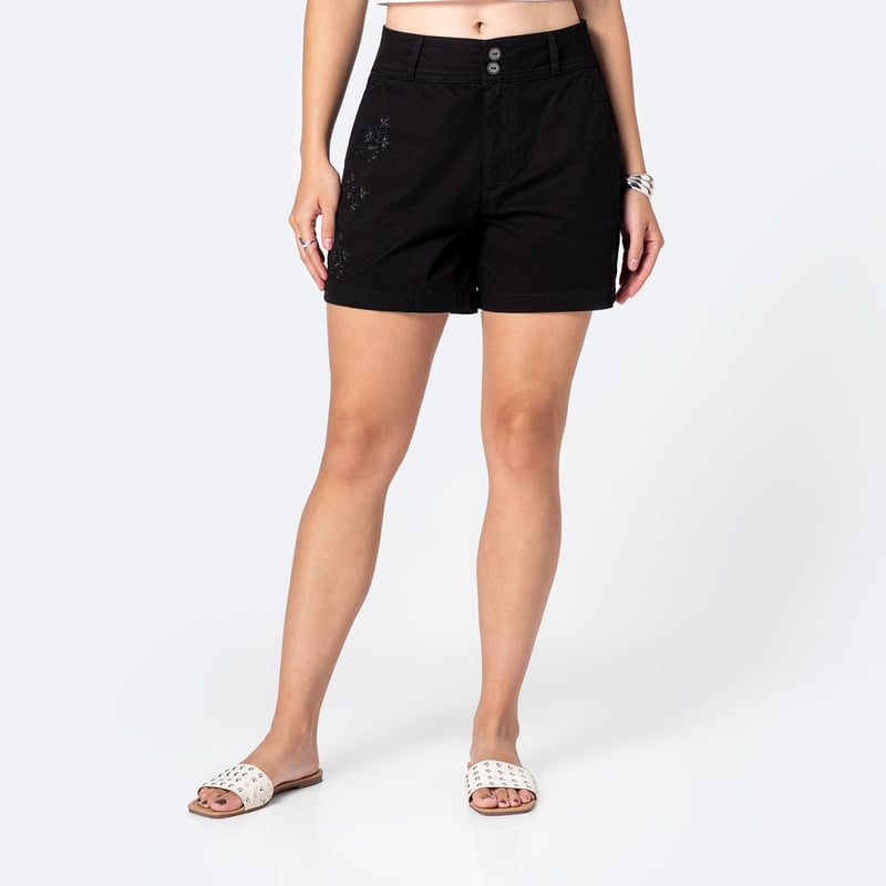 SHORT TAFETA MUJER CHESIRA - 1