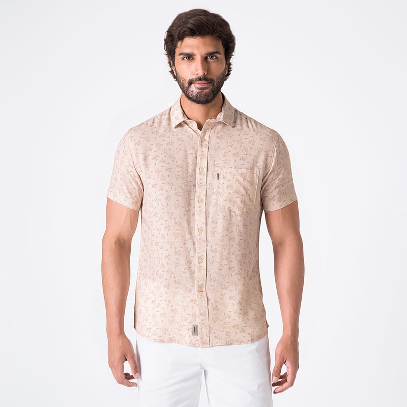 CAMISA POPELINA HOMBRE ZACARI MC - 1