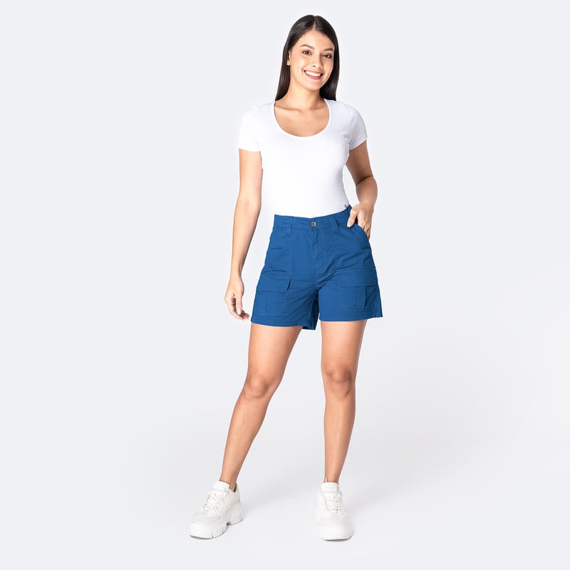 SHORT TAFETA MUJER GIORGIAH - 2