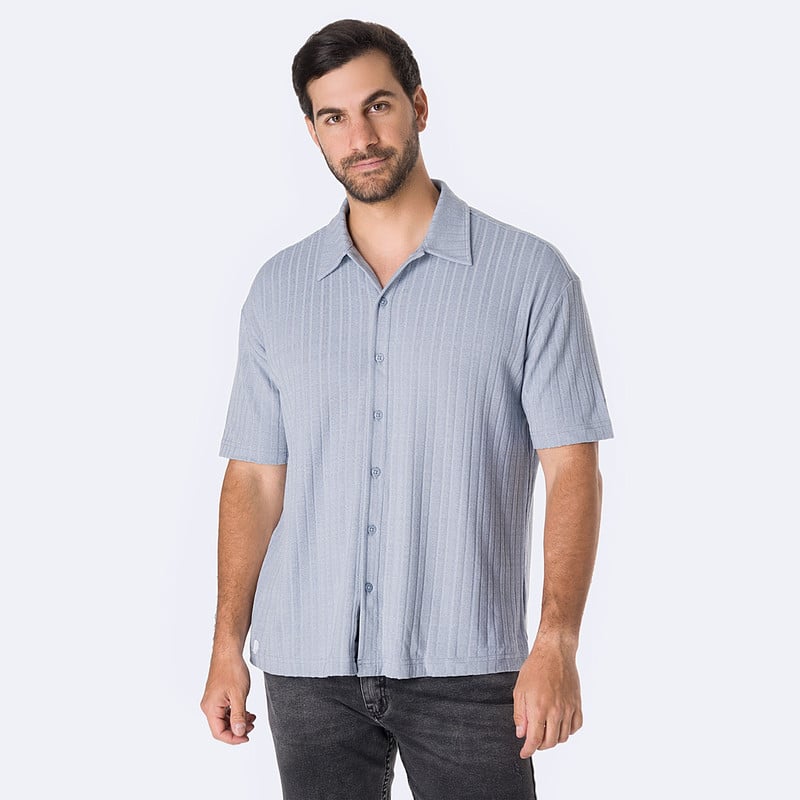 CAMISA RIB HOMBRE RAHLF - 1