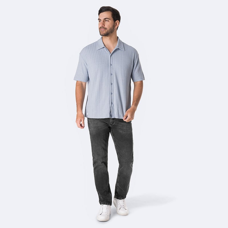 CAMISA RIB HOMBRE RAHLF - 4