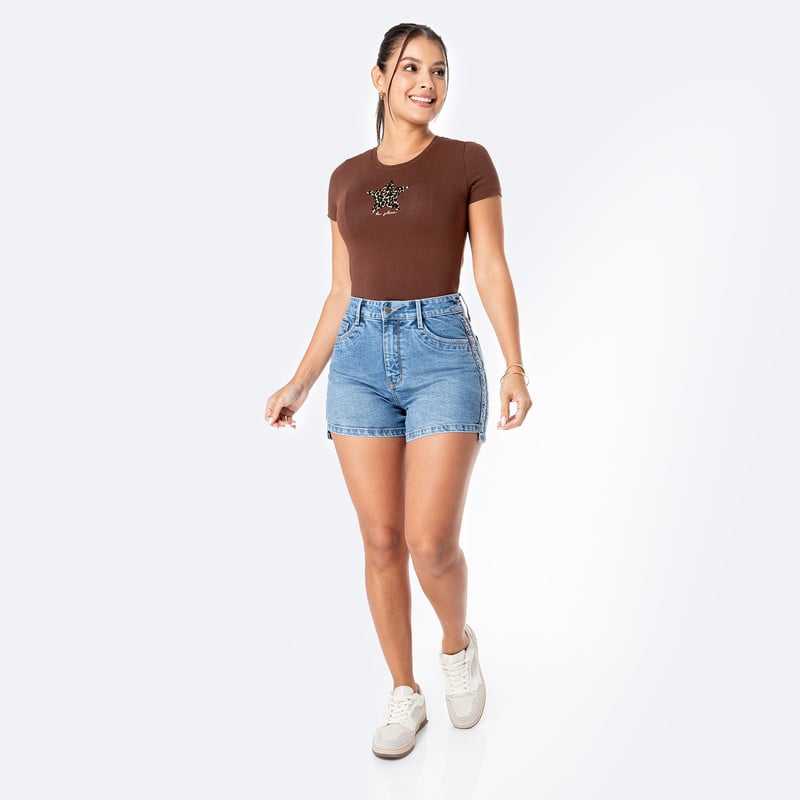 SHORT DENIM STRETCH MUJER GABINELA - 2