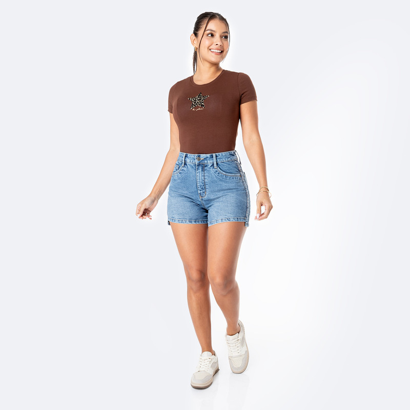 SHORT DENIM STRETCH MUJER GABINELA - 2
