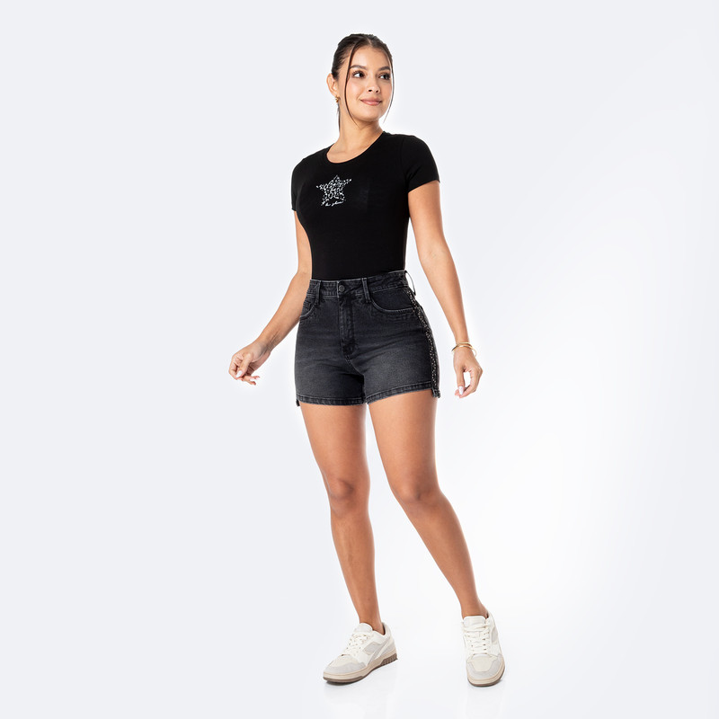 SHORT DENIM STRETCH MUJER GABINELA - 2