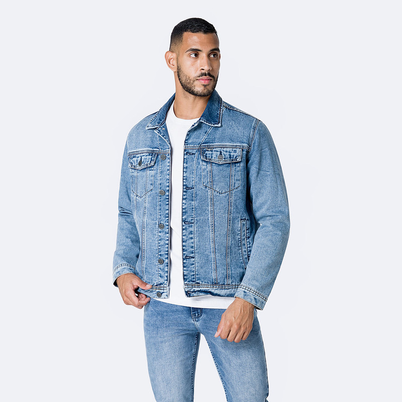 CASACA DENIM HOMBRE MURFFHY - 1