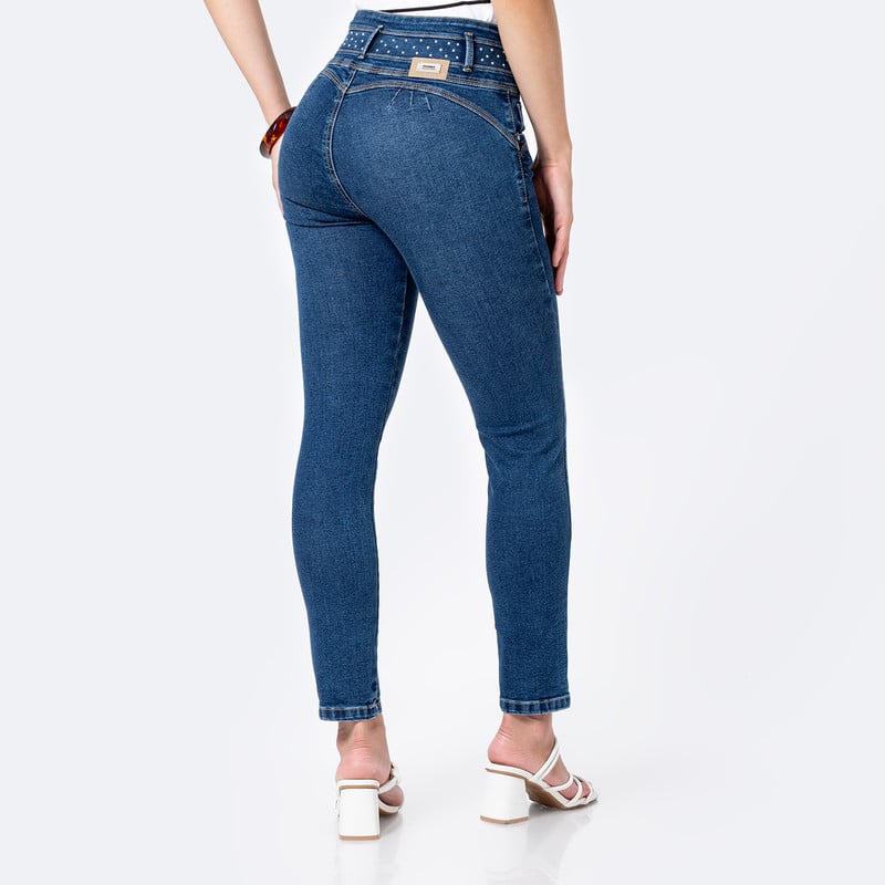 PANTALON DENIM STRETCH MUJER MISAKII - 3