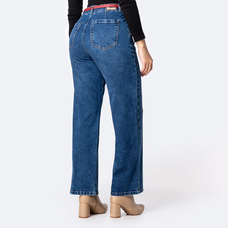 PANTALON DENIM STRETCH MUJER JHOANYH - 3