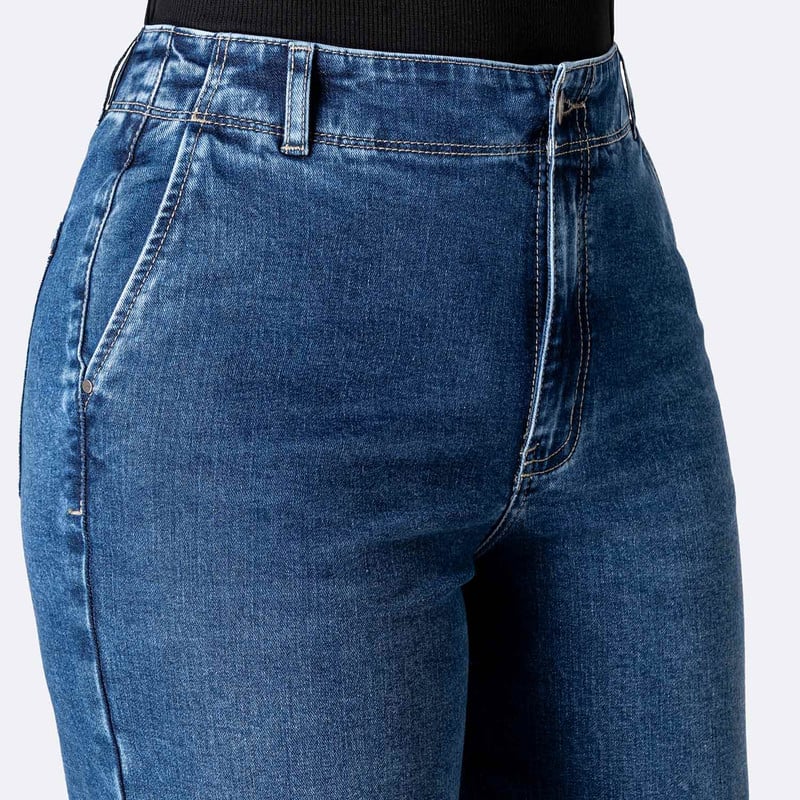 PANTALON DENIM STRETCH MUJER JHOANYH - 4