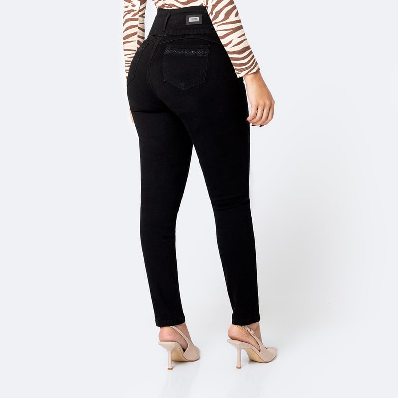 PANTALON DENIM STRETCH MUJER YUNARA - 3