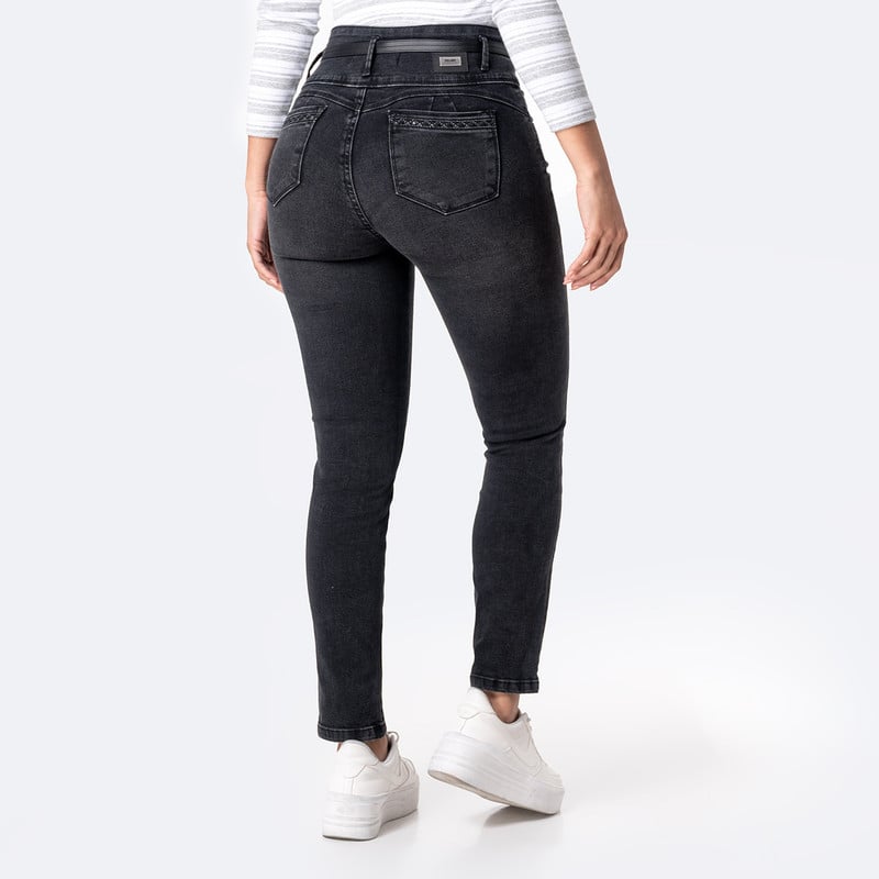 PANTALON DENIM STRETCH MUJER ANJALIH - 3