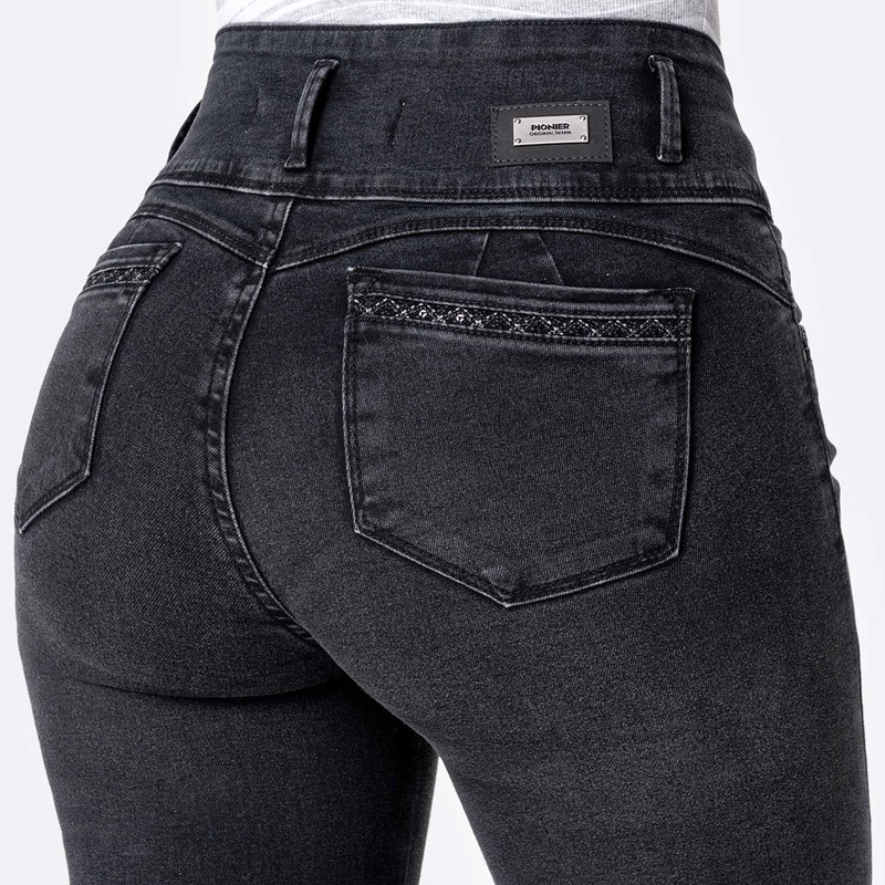 PANTALON DENIM STRETCH MUJER ANJALIH - 5