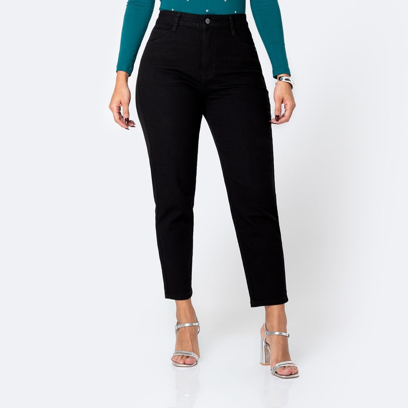 PANTALON DENIM STRETCH MUJER DAELI - 1