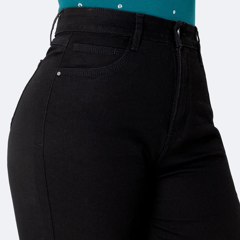 PANTALON DENIM STRETCH MUJER DAELI - 4