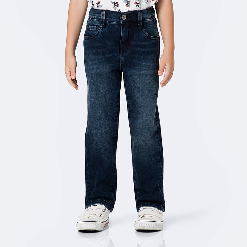 PANTALON DENIM STRETCH NIÑO EMYR - 1