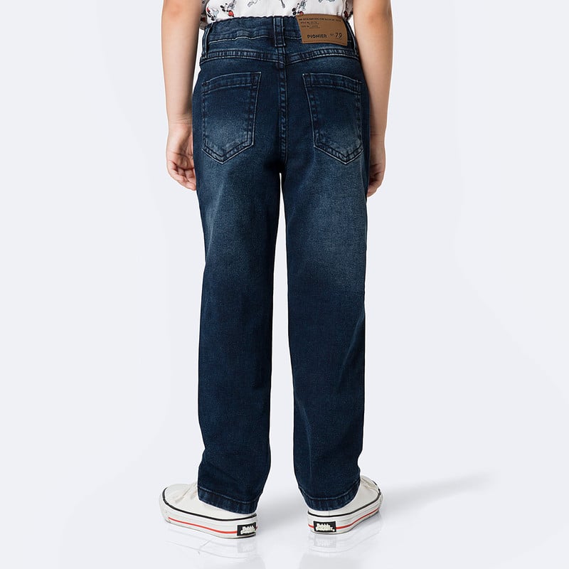 PANTALON DENIM STRETCH NIÑO EMYR - 2