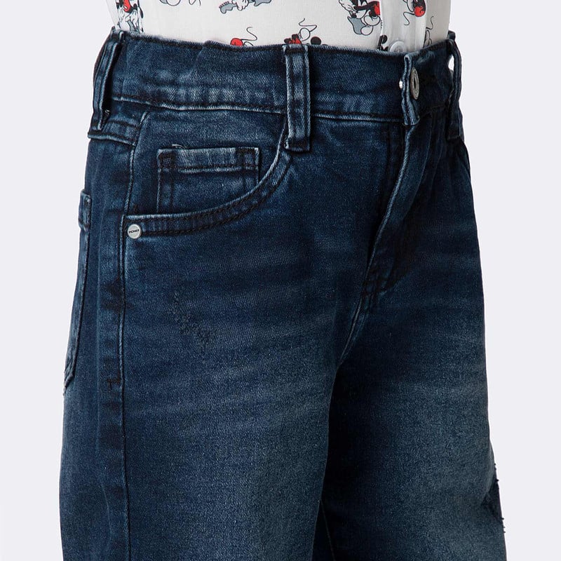 PANTALON DENIM STRETCH NIÑO EMYR - 3