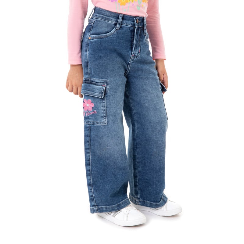PANTALON DENIM STRETCH NIÑA LILIAA - 2