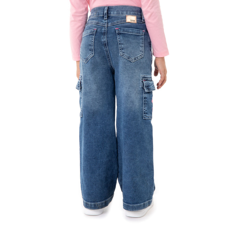 PANTALON DENIM STRETCH NIÑA LILIAA - 3