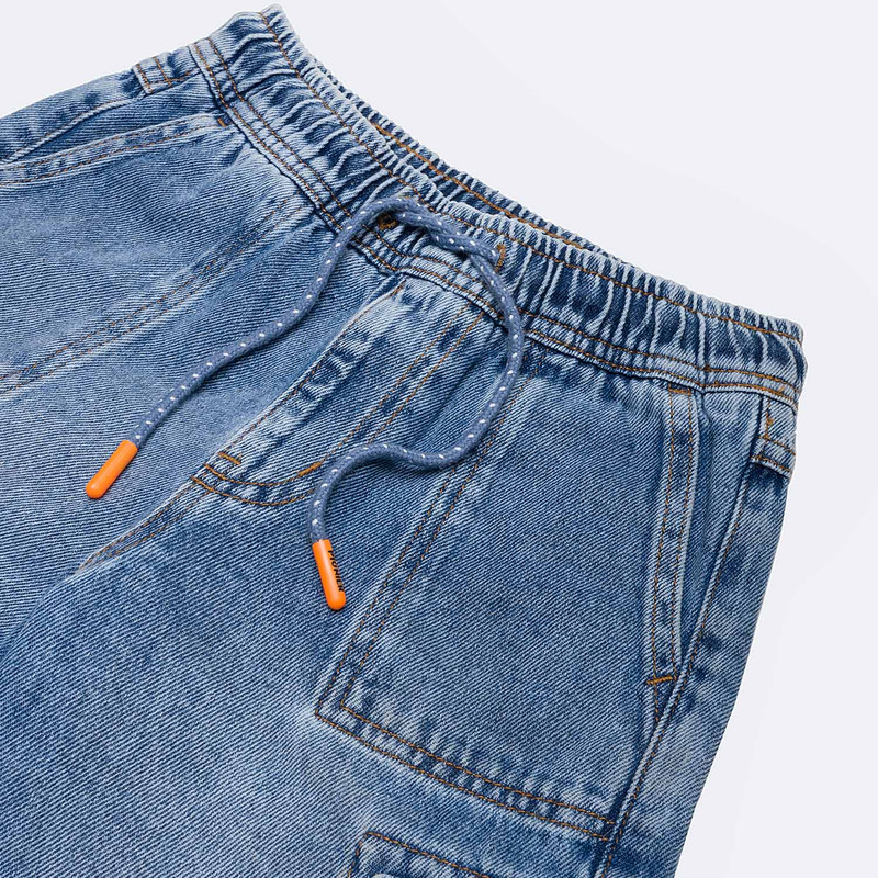 BERMUDA CARGO DENIM NIÑO DAMIANHH - 2
