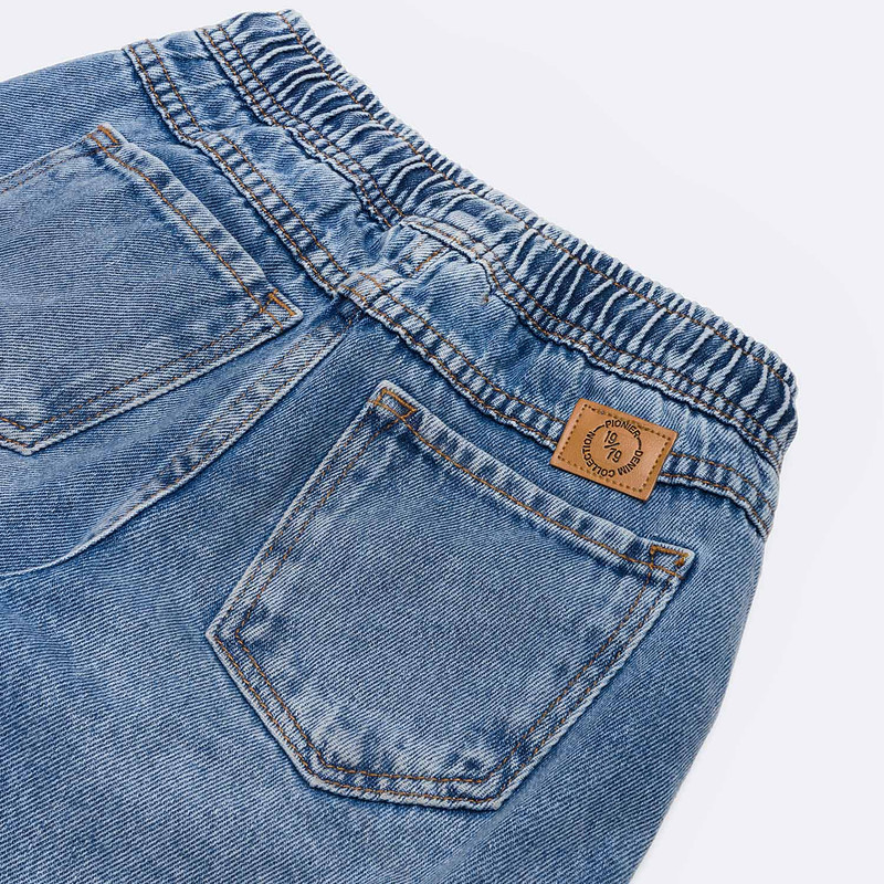 BERMUDA CARGO DENIM NIÑO DAMIANHH - 4