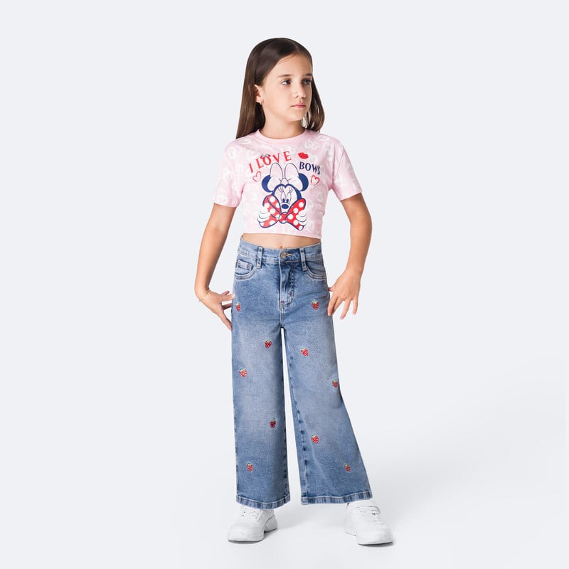 PANTALON DENIM STRETCH NIÑA KATIHA - 2