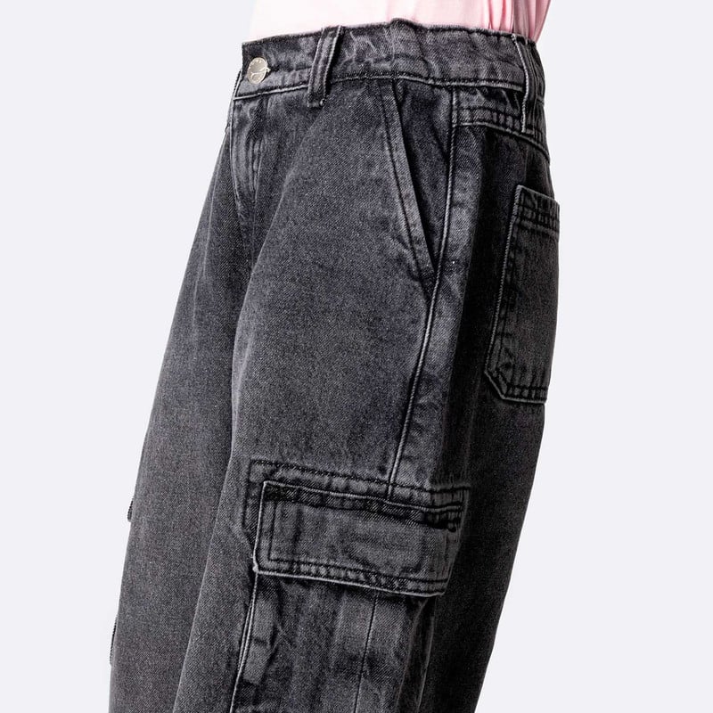 PANTALON DENIM NIÑA LUIZAA-RIGIDO - 4