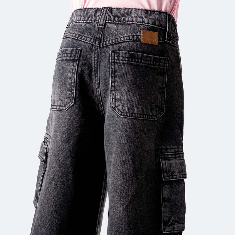 PANTALON DENIM NIÑA LUIZAA-RIGIDO - 5