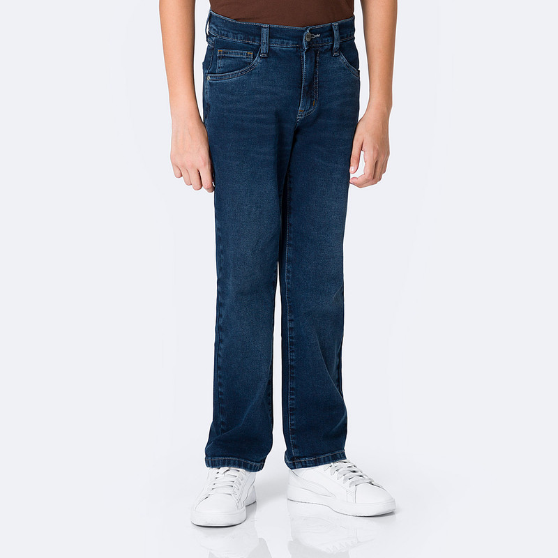 PANTALON DENIM STRETCH NIÑO BRUNO - 1