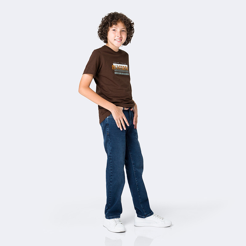 PANTALON DENIM STRETCH NIÑO BRUNO - 2