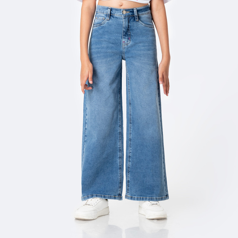 PANTALON DENIM STRETCH NIÑA YLDA 1 - 1