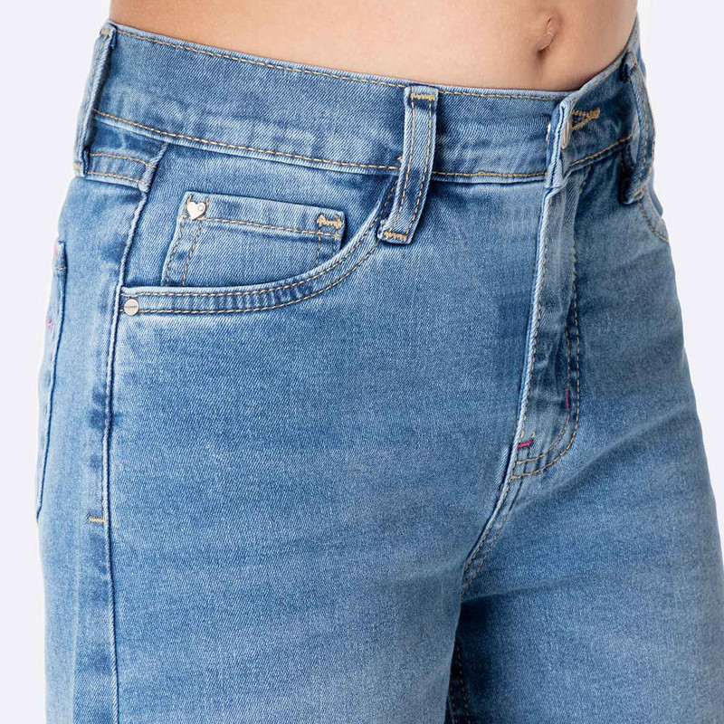 PANTALON DENIM STRETCH NIÑA YLDA 1 - 4