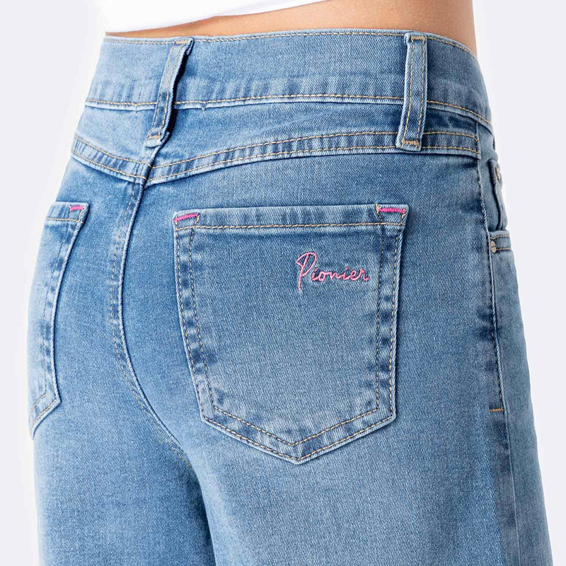 PANTALON DENIM STRETCH NIÑA YLDA 1 - 5