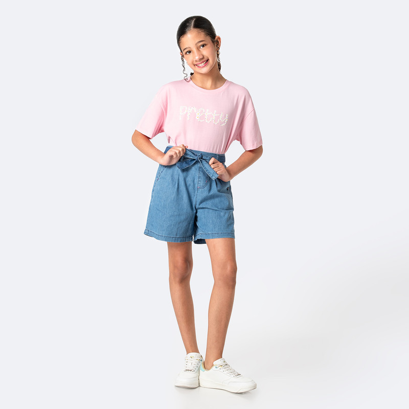 SHORT DENIM NIÑA YOLANDHA - 2