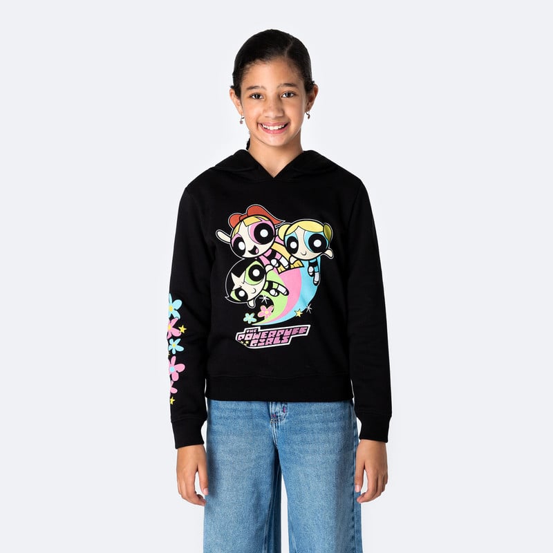 HOODIE FRANELA NIÑA CHERRY-POWERPUFF - 1