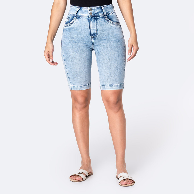 CROPPED DENIM STRETCH MUJER KEPSER - 1