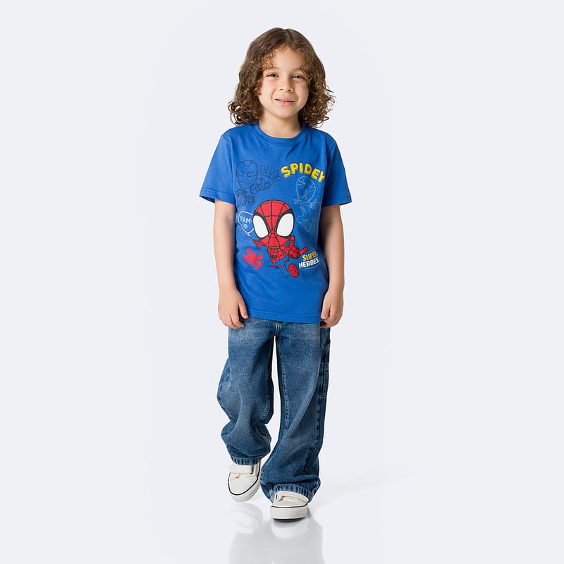 PANTALON DENIM STRETCH NIÑO CARLOHH - 2