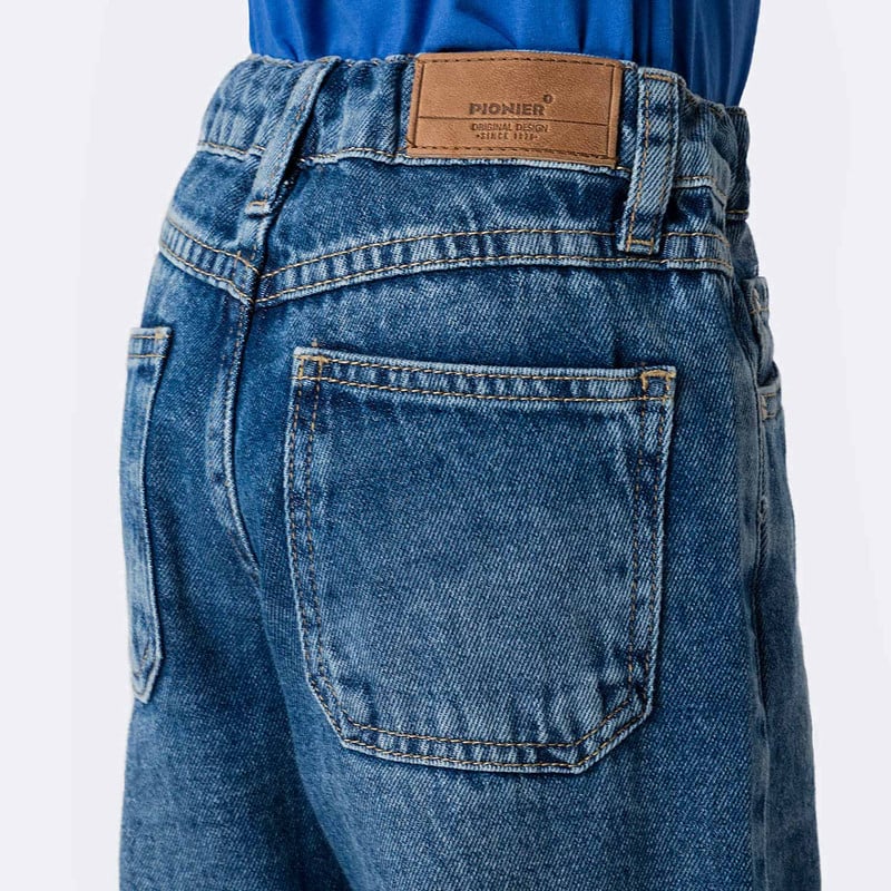 PANTALON DENIM STRETCH NIÑO CARLOHH - 5