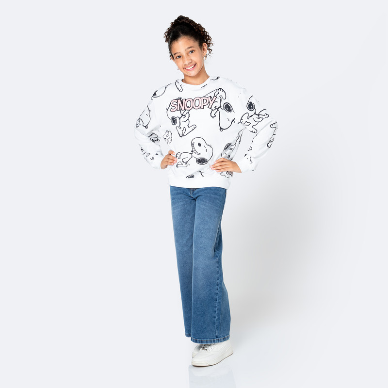 POLERAS FRANELA NIÑA AYSEL-SNOOPY - 4