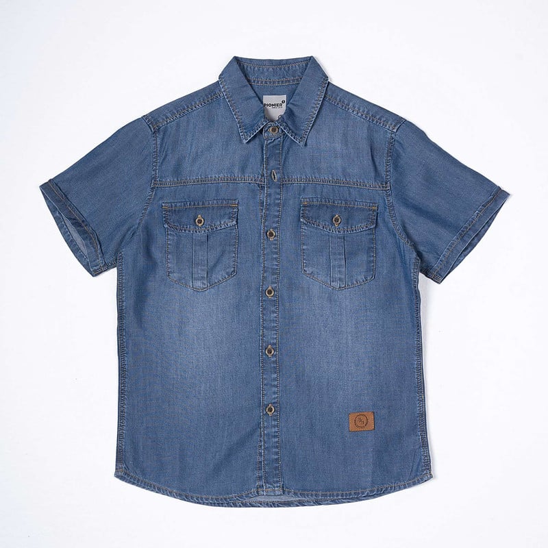 CAMISA DENIM NIÑO EDILBETT - 1