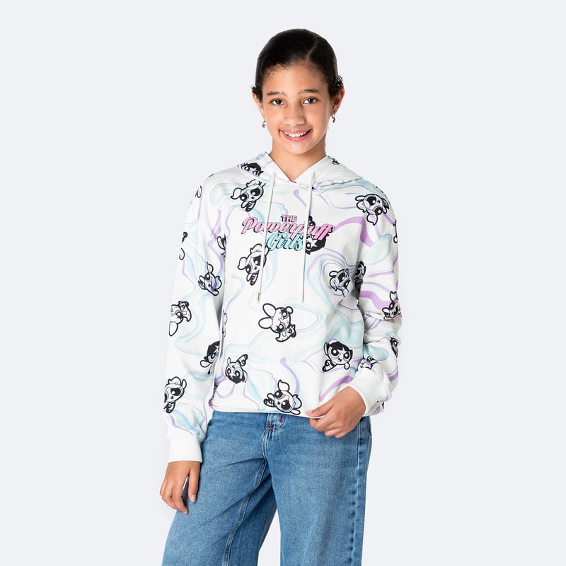 HOODIE FRANELA NIÑA COMELY-POWER PUFF - 1