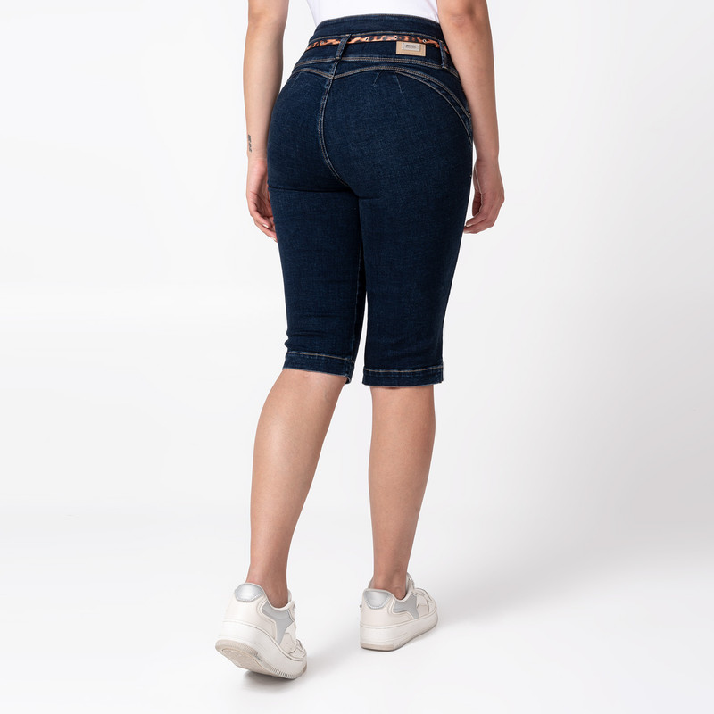 CROPPED DENIM STRETCH MUJER ADRIANIS - 3
