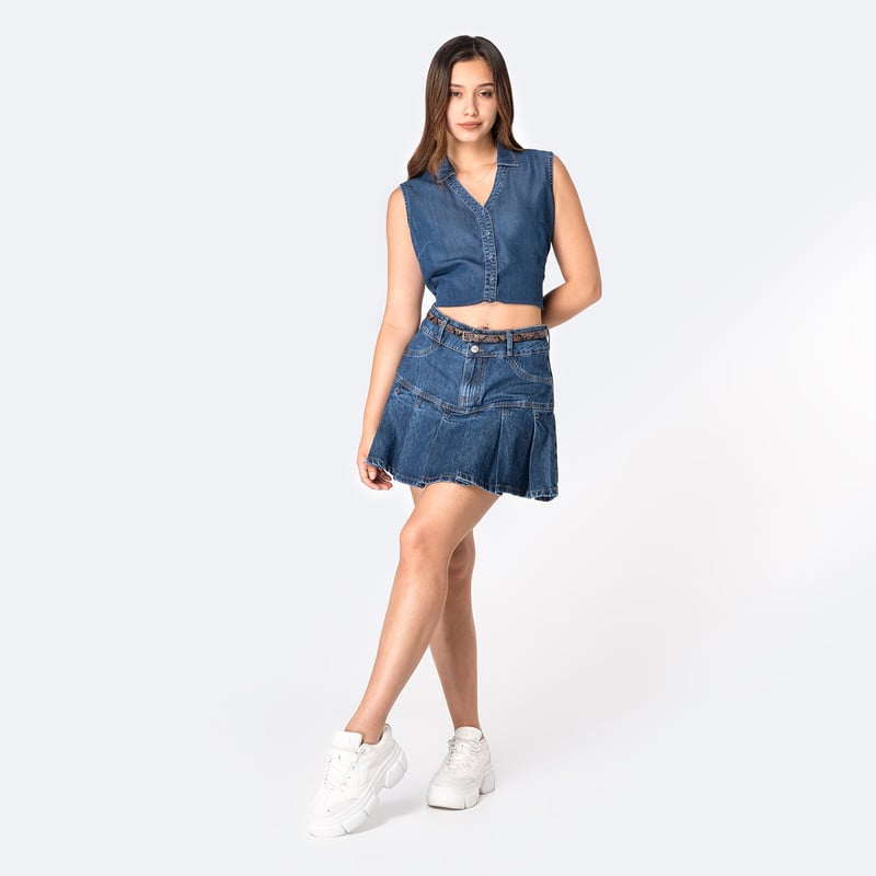 FALDAS DENIM MUJER VICAH - 2