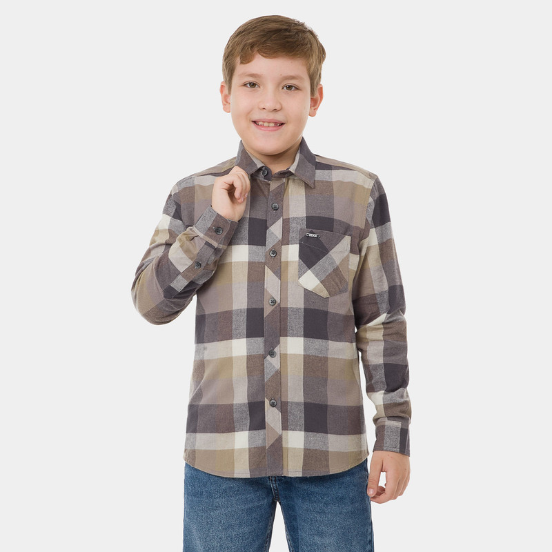 CAMISA VILLELA NIÑO DRAME KIDS - 1