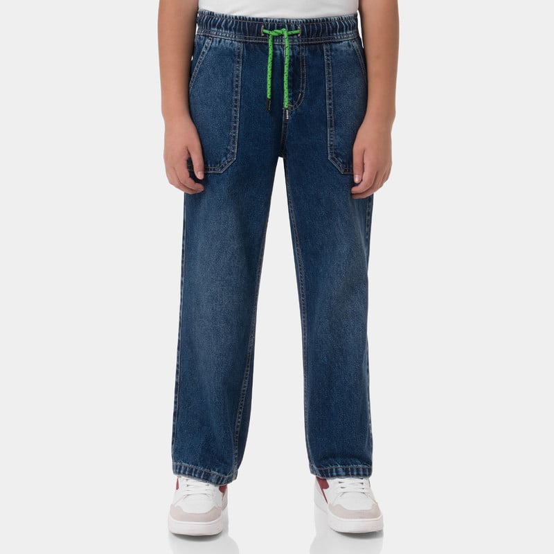 JOGGER MODA DENIM NIÑO HELLMO KIDS - 1