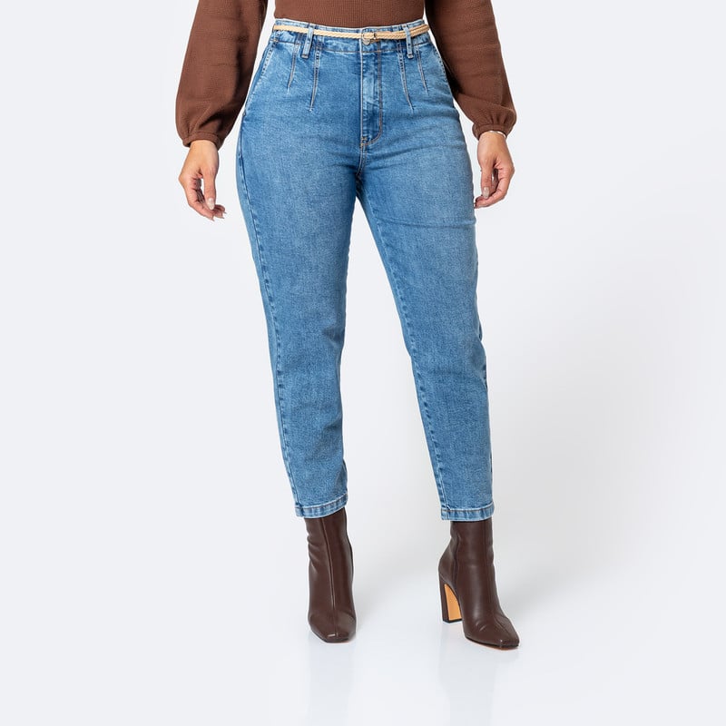 PANTALON DENIM STRETCH MUJER KERAL - 1