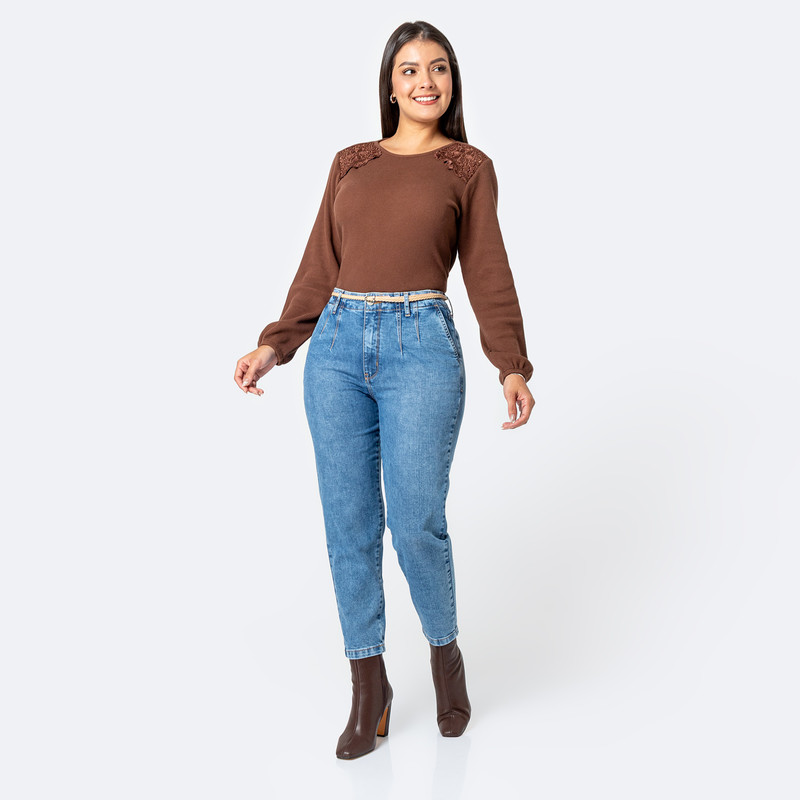 PANTALON DENIM STRETCH MUJER KERAL - 2