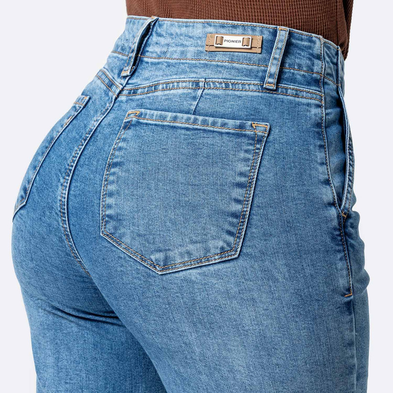 PANTALON DENIM STRETCH MUJER KERAL - 5