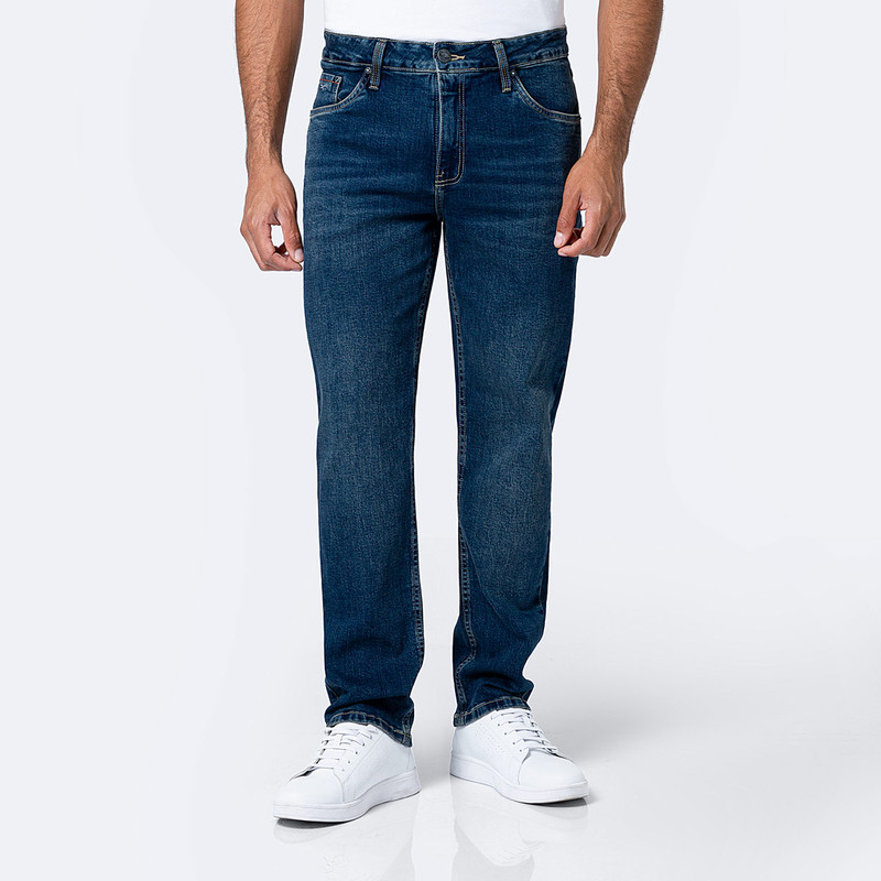 PANTALON DENIM STRETCH HOMBRE YEFFT - 1