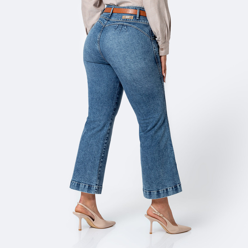 PANTALON DENIM STRETCH MUJER DANILE - 3