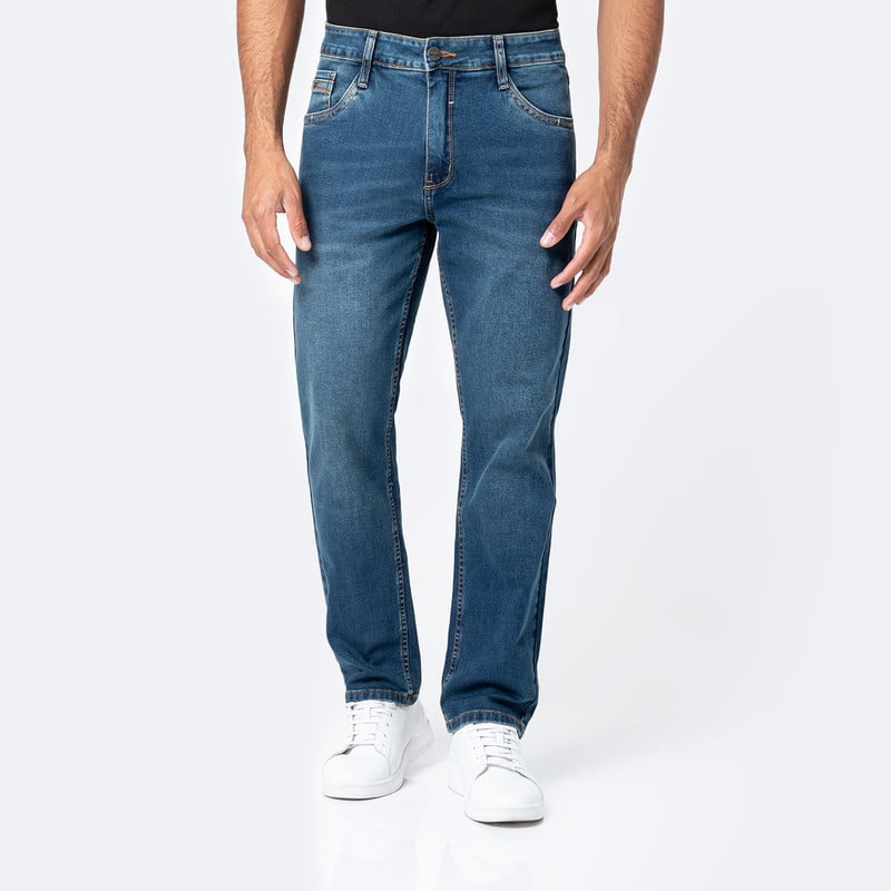 PANTALON DENIM STRETCH HOMBRE NOHVAK - 1